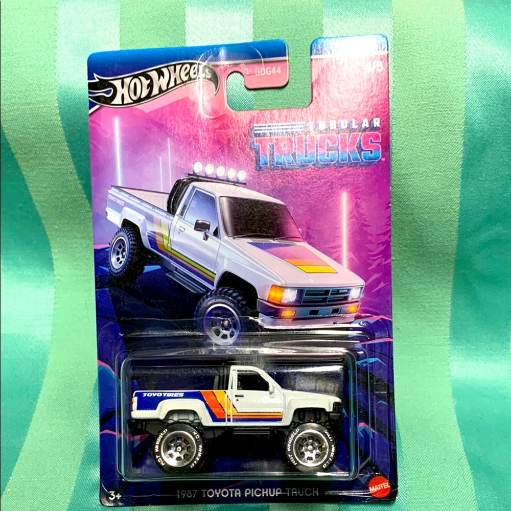 1987 Toyota Pickup Truck Hot Wheels Tubular Trucks
